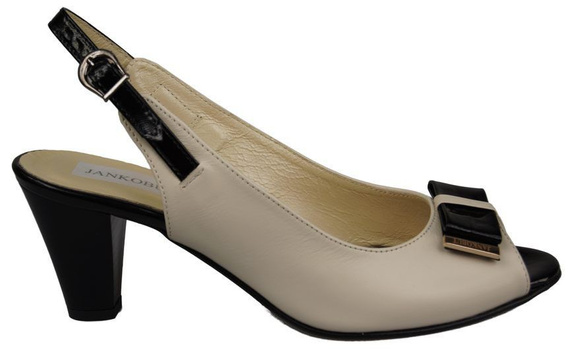 Damenschuhe Sandalen, Naturleder, Beige 843 N ElitaBut