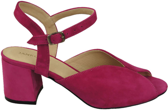 Damenschuhe Sandalen Lila Naturleder Wildleder 185 ElitaBut