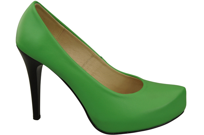 Damen Footwear Limette Stiletto Pumps Naturleder 205 ElitaBut