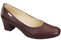 Damenschuhe Pumps Naturleder 172 Burgund ElitaBut