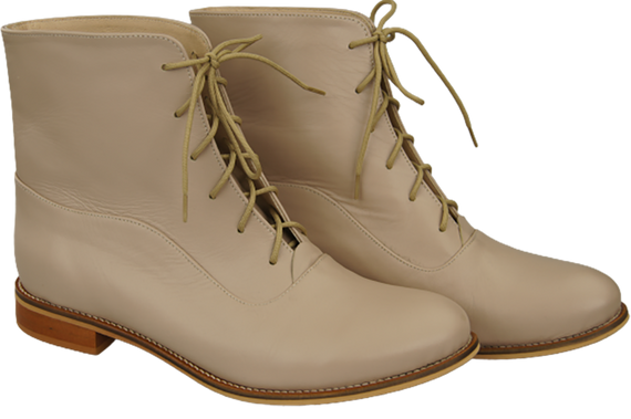 Damenschuhe Frühling/Herbst Naturleder Cappuccino-Maserung 155 L ElitaBut