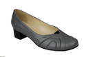 Damenschuhe Pumps, Naturleder, Grau 786 ElitaBut