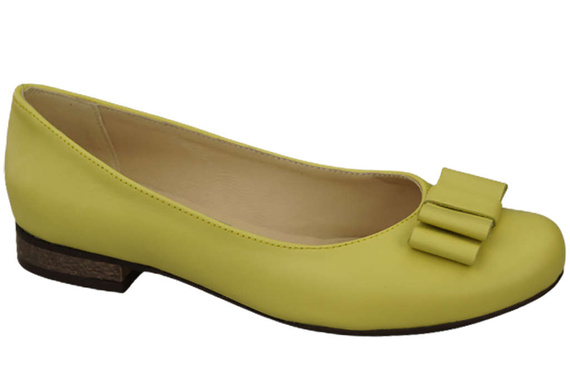 Damen Ballerinas Naturleder Lemon 702 ElitaBut