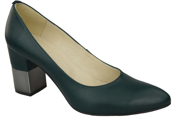 Damenschuhe Pumps Malachit Naturleder 144 ElitaBut