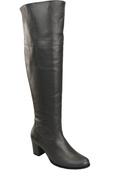 Footwear Kniehohe Overknee-Stiefel für Damen, Naturleder 190 Graphite ElitaBut