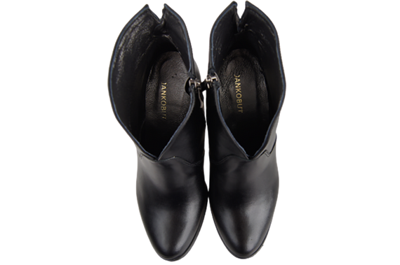 Damenstiefel Frühling/Herbst Naturleder Schwarz 152 L ElitaBut