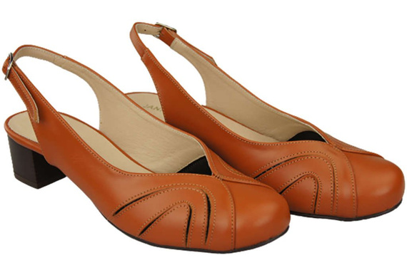 Damenschuhe Sandalen, Naturleder, Rude 842 ElitaBut