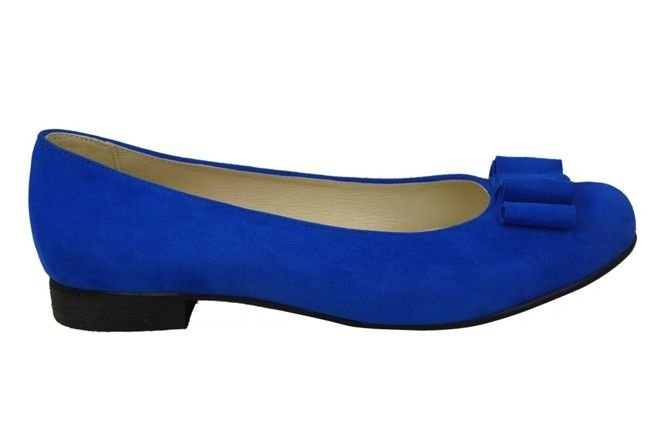 Damenschuhe Ballerinas Azure Naturleder Wildleder 126 ElitaBut