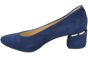Damenschuhe Pumps Marineblau Natürliches Wildleder 143 Von ElitaBut
