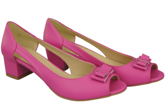 Damenschuhe Sandalen Fuchsia Naturleder 145 ElitaBut