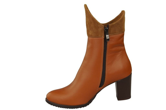 Damen-Winterstiefel, Naturleder, Rude 137 ElitaBut