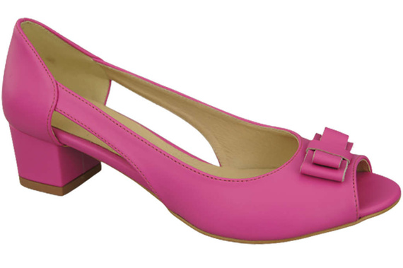 Damenschuhe Sandalen Fuchsia Naturleder 145 ElitaBut