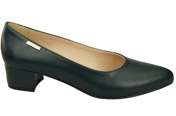 Damen Pumps Malachit mit niedrigem Absatz zeitlose Eleganz und Komfort 220 ElitaBut