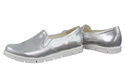 Schuhe Damenschuhe, Naturleder, Silber 929 ElitaBut