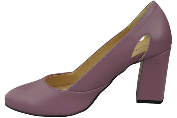 Damenschuhe Pumps Lila Naturleder 184 ElitaBut