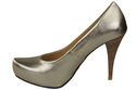 Damenschuhe Pumps Naturleder Gold 644 ElitaBut