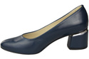 Damenschuhe Pumps Marineblau Naturleder 143 ElitaBut