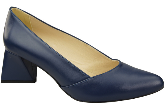 Damen Pumps Beige Echtleder Spitz Zehen Absatz ElitaBut 221