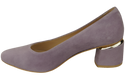Damenschuhe Pumps Lila Natürliches Wildleder 143 Von ElitaBut