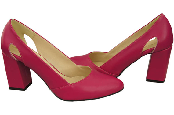 Damenschuhe Pumps Lila Naturleder 184 ElitaBut