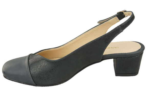 Damenschuhe Sandalen Naturleder 165 Graphit ElitaBut