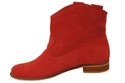 Damenstiefel Frühling / Herbst, Naturveloursleder, Rot 132 L ElitaBut