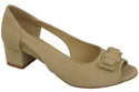 Damenschuhe Beige Sandalen, natürliches Wildleder 145 von ElitaBut