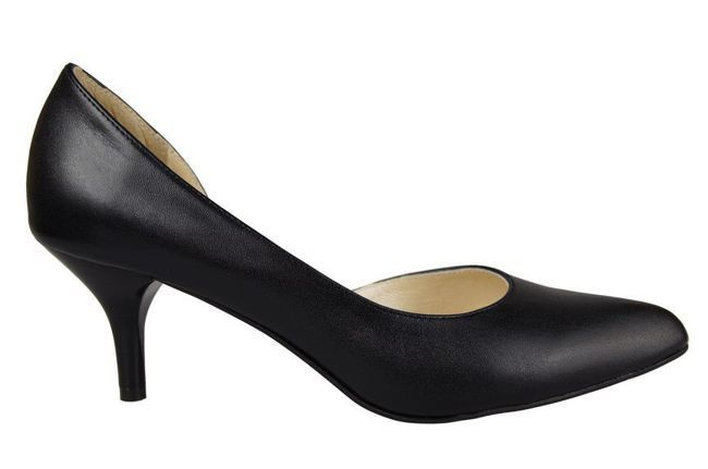 Damenschuhe Pumps 900 Naturleder Schwarz ElitaBut