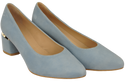 Damenschuhe Pumps Blau Natürliches Wildleder 143 Von ElitaBut