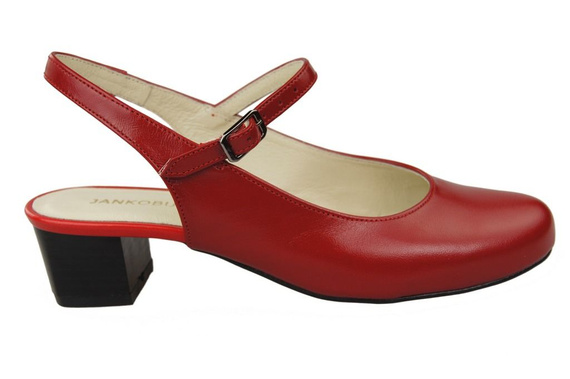 Damenschuhe Sandale Rot Naturleder 108 ElitaBut