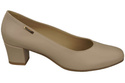 Damenschuhe Pumps Naturleder 172 Cappuccino ElitaBut
