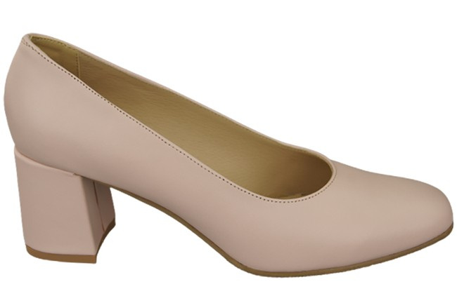 Damenschuhe Pumps Naturleder 171 Puderrosa ElitaBut