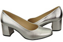Damenschuhe Pumps Naturleder 171 Silber ElitaBut