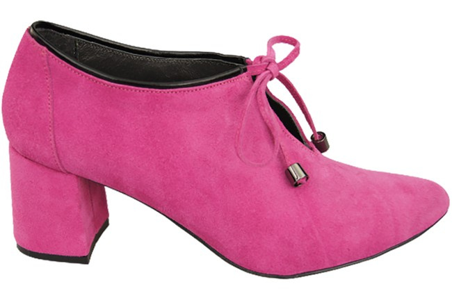 Damenschuhe Fuchsia-Schuhe Natursamtleder 183 ElitaBut