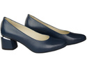 Damenschuhe Pumps Marineblau Naturleder 143 ElitaBut