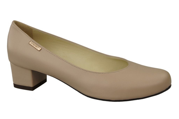 Damenschuhe Pumps Naturleder 116 Cappuccino Lico ElitaBut