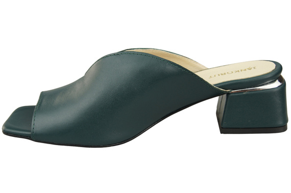 Damen Schuhe Absätze Flip Flops Malachit Naturleder 210 ElitaBut