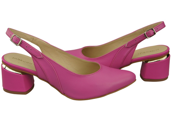 Damenschuhe Sandalen Fuchsia Naturleder 196 ElitaBut