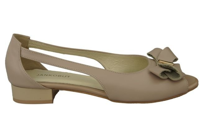 Schuhe Damen Sandalen Cappuccino Grain Naturleder 994 ElitaBut