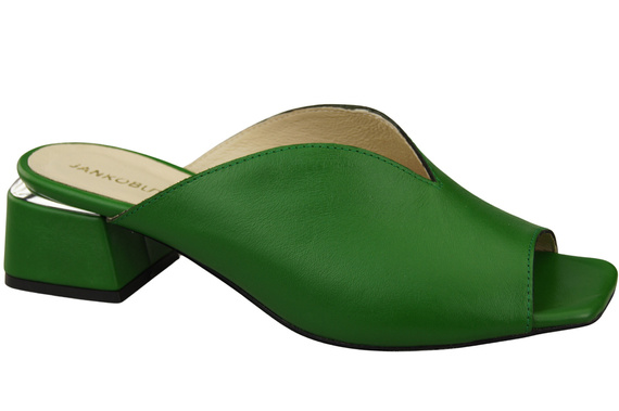 Damen Schuhe Absätze Flip Flops Grün Naturleder 210 ElitaBut