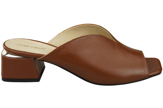 Damen Schuhe Absätze Flip Flops Braun Naturleder 210 ElitaBut