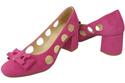 Damenschuhe Fuchsia Pumps Natürliches Wildleder 182 ElitaBut