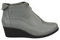 Schuhe Damenstiefel Frühling / Herbst, Naturleder, Grau 133 L ElitaBut