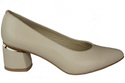 Damenschuhe Pumps Beige, Naturleder 143 ElitaBut