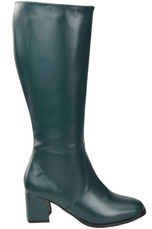 Bequeme Damen Malachit Niedrig Absatz Stiefel Naturleder 212 ElitaBut