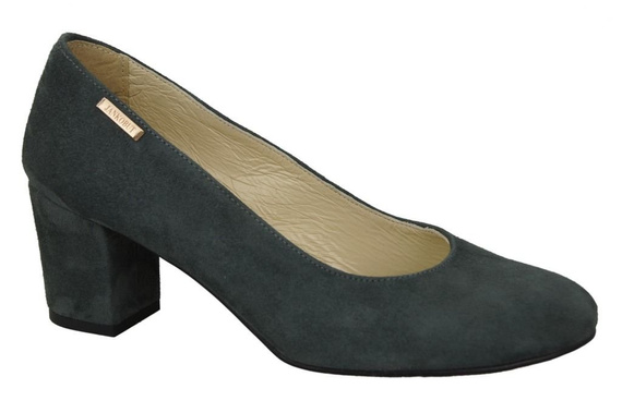 Damenschuhe Pumps Graphit Naturleder Wildleder 125 ElitaBut