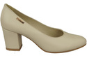 Damenschuhe Pumps Beige Naturnarbenleder 125 ElitaBut