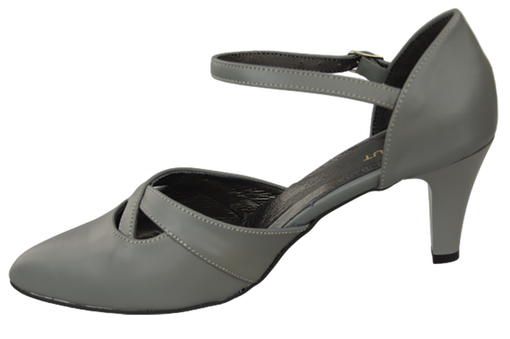 Damenschuhe Sandalen Grau Naturleder 151 ElitaBut