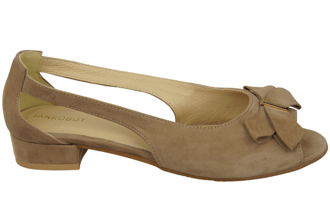 Schuhe Damensandalen Cappuccino Dunkles Naturleder Wildleder 994 Kombination aus Stil und Komfort ElitaBut