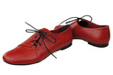 Damen Ballerinas Rot, Naturleder 110 ElitaBut